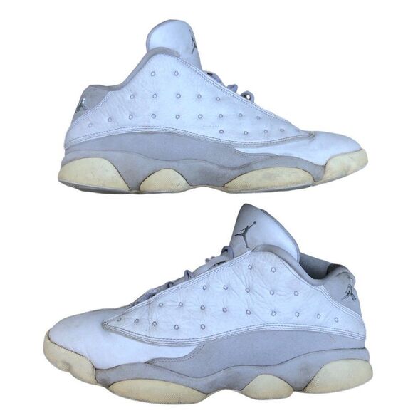 Rare 2017 Air Jordan 13 Retro Low 'Pure Money Platinum' Size 11 - Picture 9 of 16